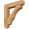 Ekena Millwork Balboa Arts & Crafts Rough Sawn Bracket, Western Red Cedar, 6"W x 36"D x 36"H BKT06X36X36BOA03RWR - alternate 1